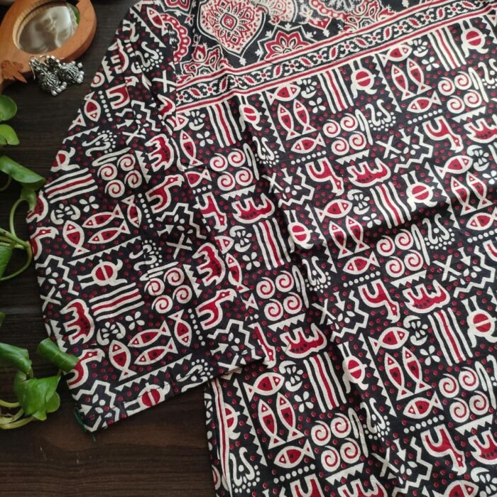 Ajrakh Cotton Kurtis