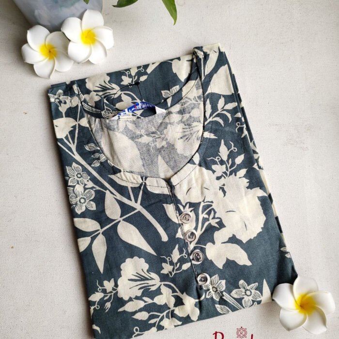 Floral Cotton Kurti