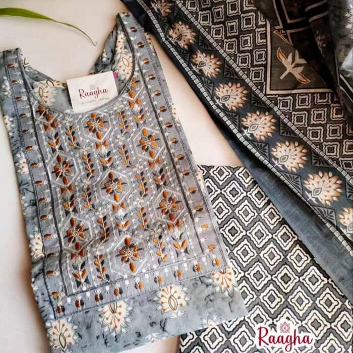 Cotton Salwar set with Lining