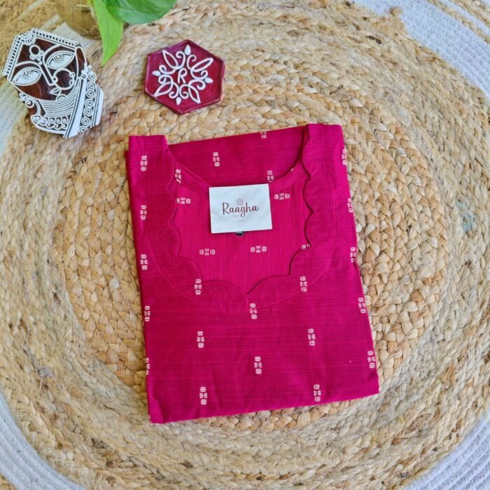 Premium Raw Silk Kurti