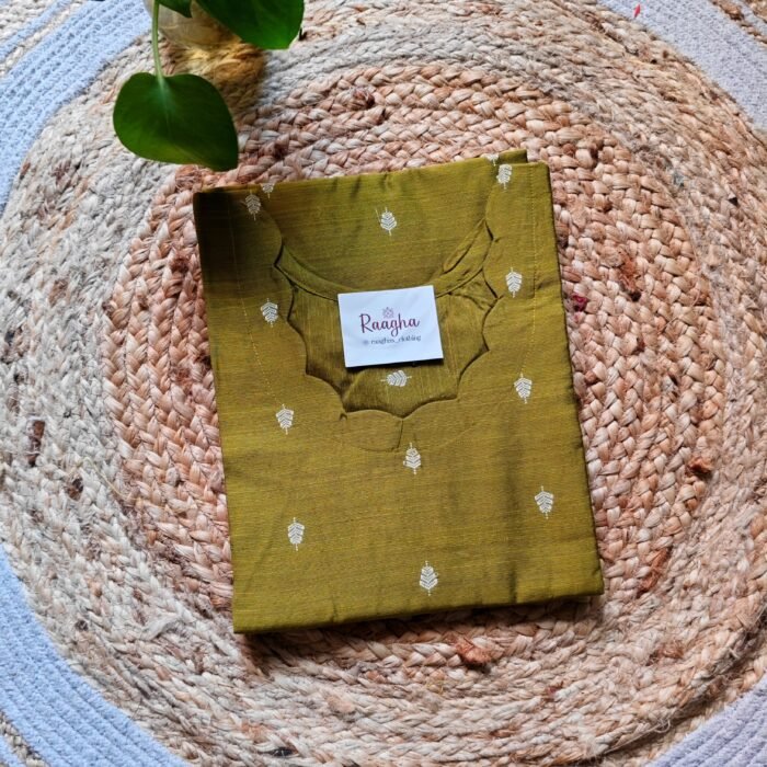 Premium Raw Silk Kurti