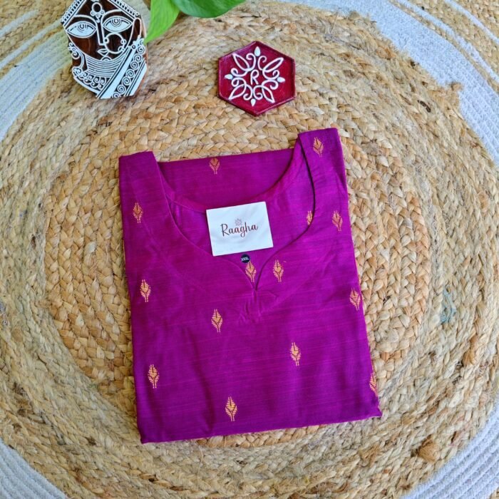 Premium Raw Silk Kurti