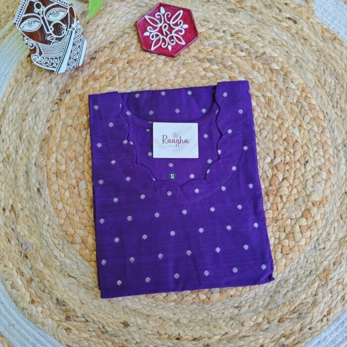 Premium Raw Silk Kurti