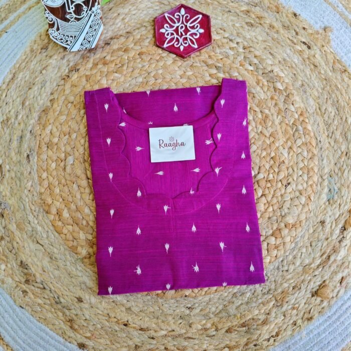 Premium Raw Silk Kurti