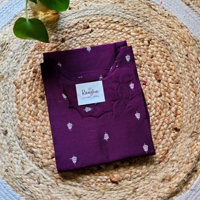 Premium Raw silk kurti