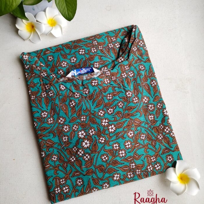 Floral Cotton kurti