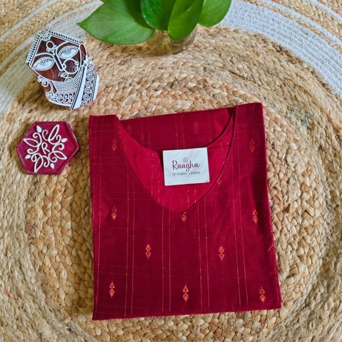 Premium Raw Silk Kurti