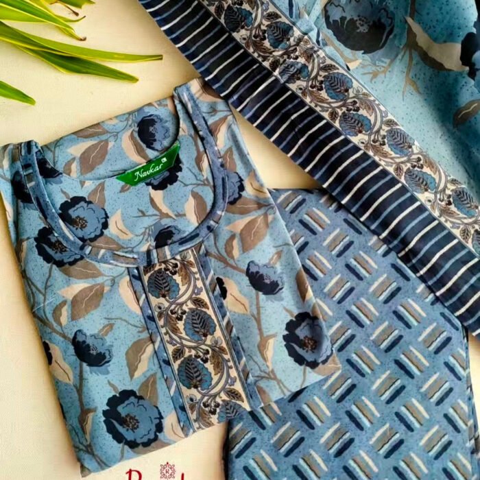 Cotton Patiyala Set with Lining